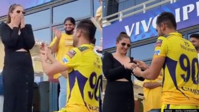 Photo of CSK के दीपक चाहर ने मैच के बाद गर्लफ्रेंड को किया प्रपोज-देखे VIDEO