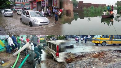 Photo of आगरा…बारिश ने खोली स्मार्ट सिटी की पोल : पानी में चलती दिखी ट्रेन, नाले ने लिया विकराल रूप-देखें तस्वीरें